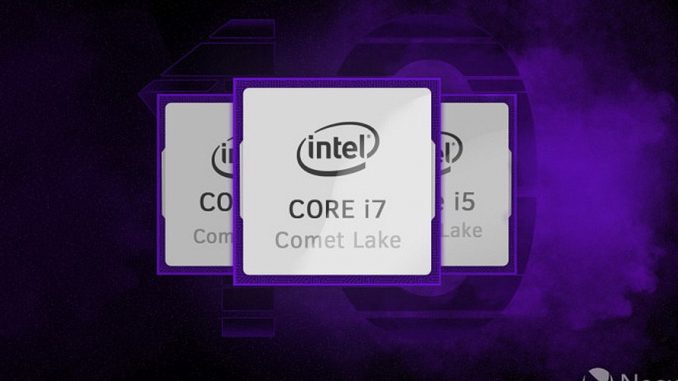 intel comet lake-price
