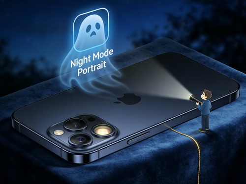 iPhone 17 night mode